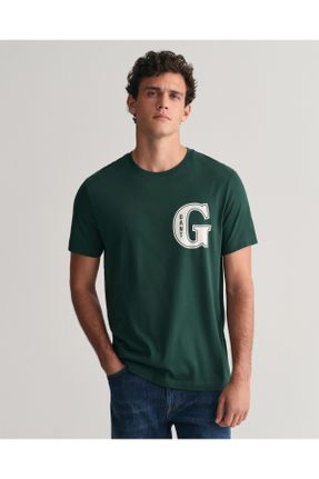 تی شرت سبز مردانه رگولار یقه گرد کد 815745915