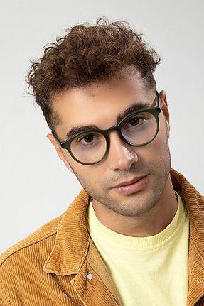 عینک محافظ نور آبی سبز مردانه شیشه polo55.sport.1855 - کد 376239963
