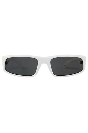 عینک آفتابی سفید زنانه UV400 Snob Milano - کد 833052623