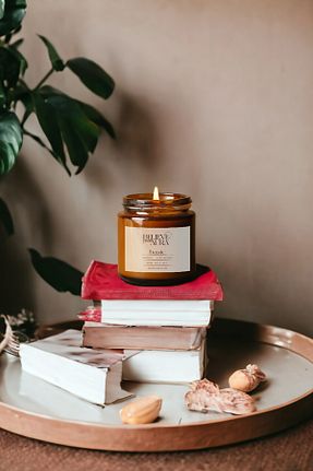 شمع قهوه ای 1 پارچه Believe Your Aura - کد 833052771