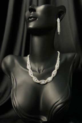 گردنبند جواهر زنانه کد 833077233