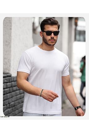 تیشرت سفید مردانه رگولار Spor Life - کد 828675645
