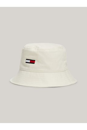 کلاه سفید زنانه پنبه (نخی) کد 832678952
