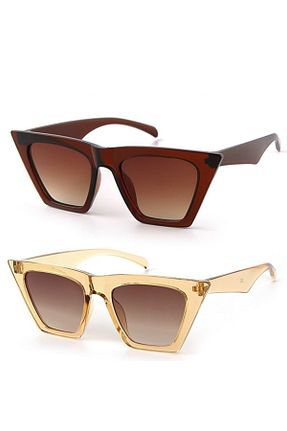 عینک آفتابی سفید زنانه UV400 Shaka - کد 71947915