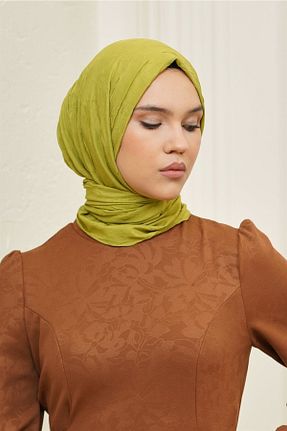شال سبز زنانه پنبه ای Loryan - کد 797861024