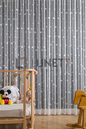 پرده توری نباتی ریل دار LUNETT HOME - کد 823563001