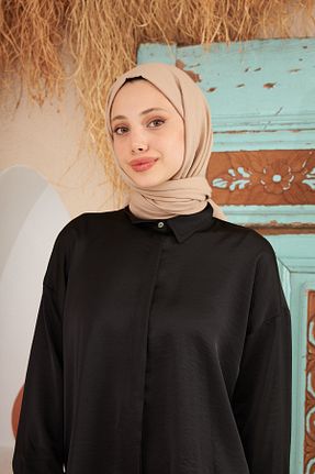شال بژ زنانه İpekhan - کد 741158541