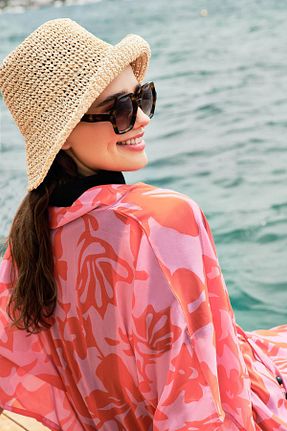 رویه بیکینی صورتی زنانه پلی استر Haşema - کد 825826816
