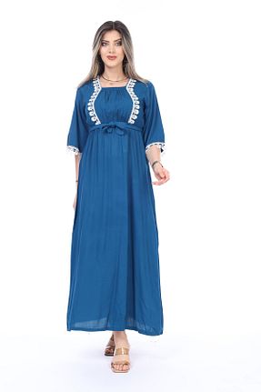 لباس سرمه ای زنانه بافتنی mervemoda - کد 832759541
