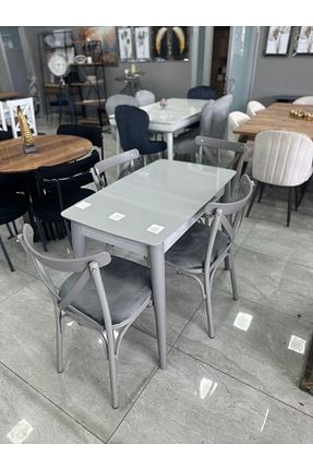 میز آشپزخانه طوسی MDF voguetasarım - کد 832812295