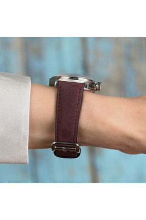 بند ساعت مچی زرشکی Onywatch - کد 832813022