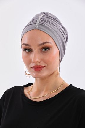 کلاه شنای حجاب طوسی زنانه Ritagarcia - کد 822705494
