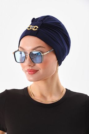 کلاه شنای حجاب سرمه ای زنانه Ritagarcia - کد 829976587