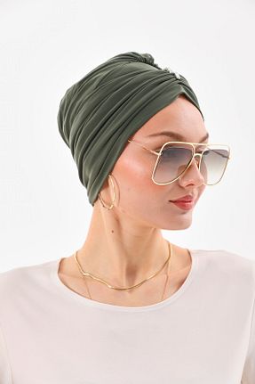 کلاه شنای حجاب خاکی زنانه Ritagarcia - کد 829943637