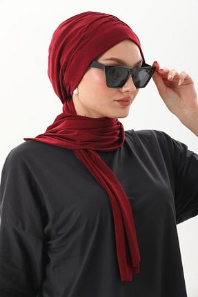 کلاه شنای حجاب زرشکی زنانه Ritagarcia - کد 814328797