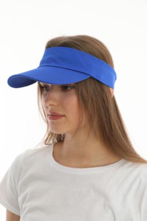 کلاه آبی زنانه پنبه (نخی) کد 311082857