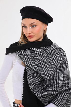 شال گردن مشکی زنانه اکریلیک Ritagarcia - کد 781510825
