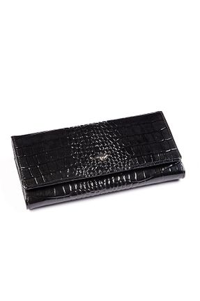 کیف پول مشکی زنانه ابعاد بزرگ Cangurione - کد 31816612