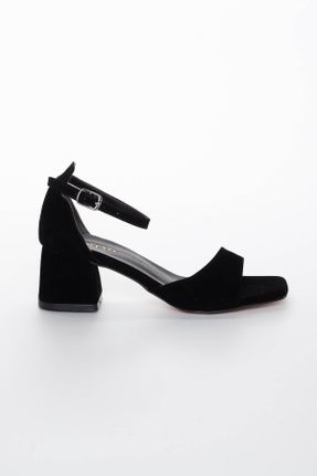 کفش پاشنه بلند کلاسیک مشکی زنانه چرم مصنوعی پاشنه ضخیم پاشنه متوسط ( 5 - 9 cm ) کد 107147454