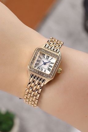 ساعت مچی طلائی زنانه 36-40 میلی متر Polo55 - کد 320240025
