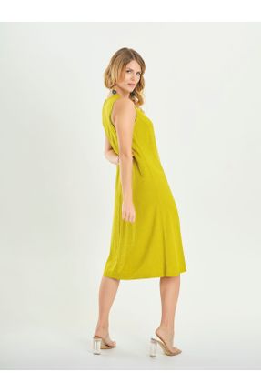 لباس زرد زنانه بافتنی رگولار کد 825268378