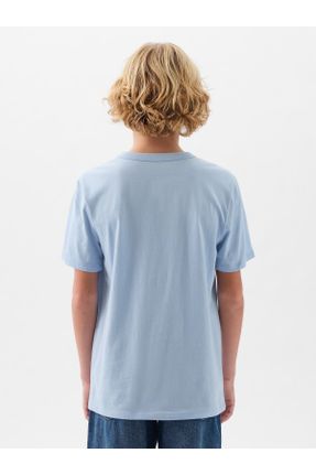 تی شرت آبی بچه گانه رگولار کد 810109104