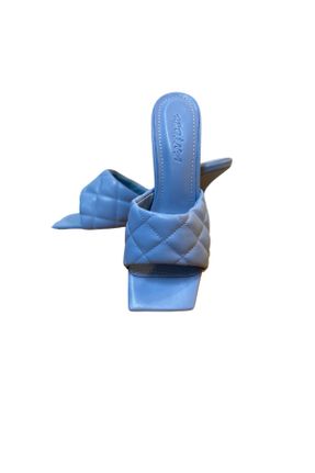 دمپائی آبی زنانه پاشنه نازک پاشنه کوتاه ( 4 - 1 cm ) کد 828418547