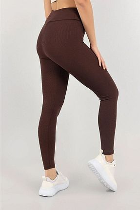 ساق شلواری اسپرت قهوه ای زنانه بلند Can Can Butik - کد 692795629