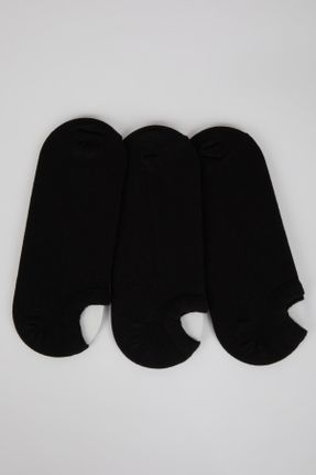 جوراب مشکی مردانه پنبه (نخی) 3