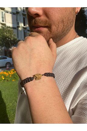 دستبند نقره مشکی زنانه 925 عیار ERU JEWELLERY - کد 766754910