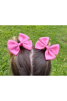 گیره سر صورتی بچه گانه پلی استر MutluBiDünya - کد 348965089