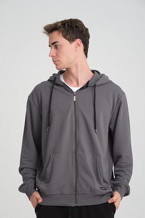 سوئیشرت طوسی مردانه ساده İng drop - کد 832789896