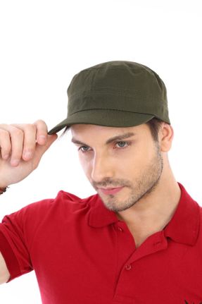 کلاه خاکی مردانه پنبه (نخی) کد 207204521