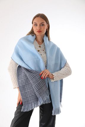 شال گردن آبی زنانه اکریلیک Ritagarcia - کد 764570499