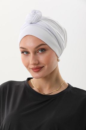 کلاه شنای حجاب سفید زنانه Ritagarcia - کد 814329178