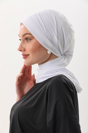 کلاه شنای حجاب سفید زنانه Ritagarcia - کد 814329178
