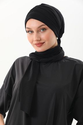 کلاه شنای حجاب مشکی زنانه Ritagarcia - کد 814329409