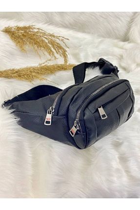 کیف دوشی مشکی زنانه چرم مصنوعی Arwenie - کد 775239467