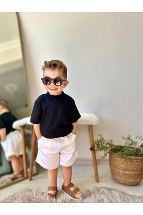 ست نوزادی رنگی بچه گانه کتان favorimkids - کد 833118585