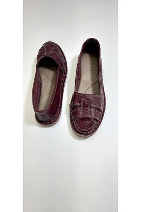بابت زرشکی زنانه چرم خالص KAPAR - کد 455521256