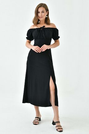 لباس مشکی زنانه بافتنی WOMAN VISION - کد 833137081