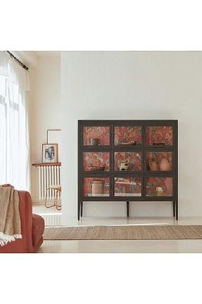 قفسه کتاب مشکی 160 سانتی متر Latanwood - کد 790362700