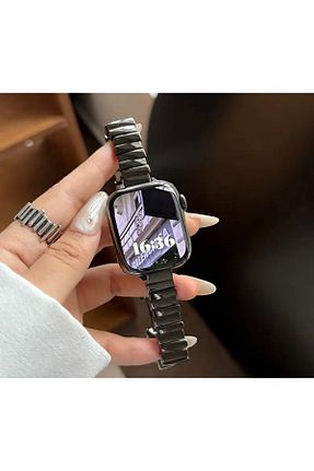بند ساعت هوشمند مشکی UMD - کد 833156212