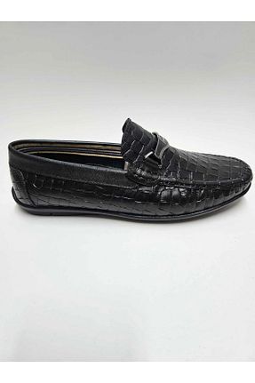 کفش کژوال مشکی مردانه چرم خالص EMRAH BARAN - کد 833169500