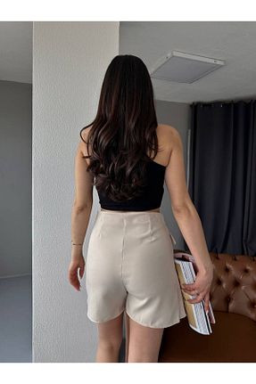 دامن بژ زنانه ساده Seda bakır collection - کد 691102816