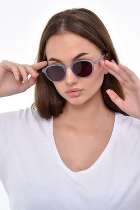 عینک آفتابی سرمه ای زنانه UV400 PETİTO - کد 94419396