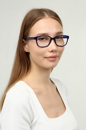 عینک محافظ نور آبی سرمه ای زنانه پلاستیک PETİTO - کد 174783450