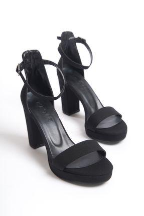 کفش پاشنه بلند کلاسیک مشکی زنانه چرم مصنوعی پاشنه ضخیم پاشنه متوسط ( 5 - 9 cm ) کد 833250861