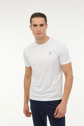 تی شرت سفید مردانه رگولار کد 815743368