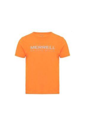 تی شرت نارنجی مردانه رگولار کد 776868730